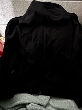 Classic Black Hooded Jacket - Women's